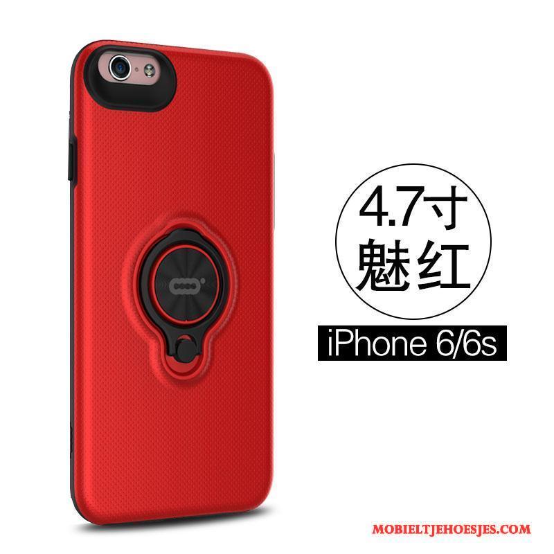 iPhone 6/6s Gesp Bescherming Hoesje Telefoon Doorzichtig Dun Groen Ondersteuning