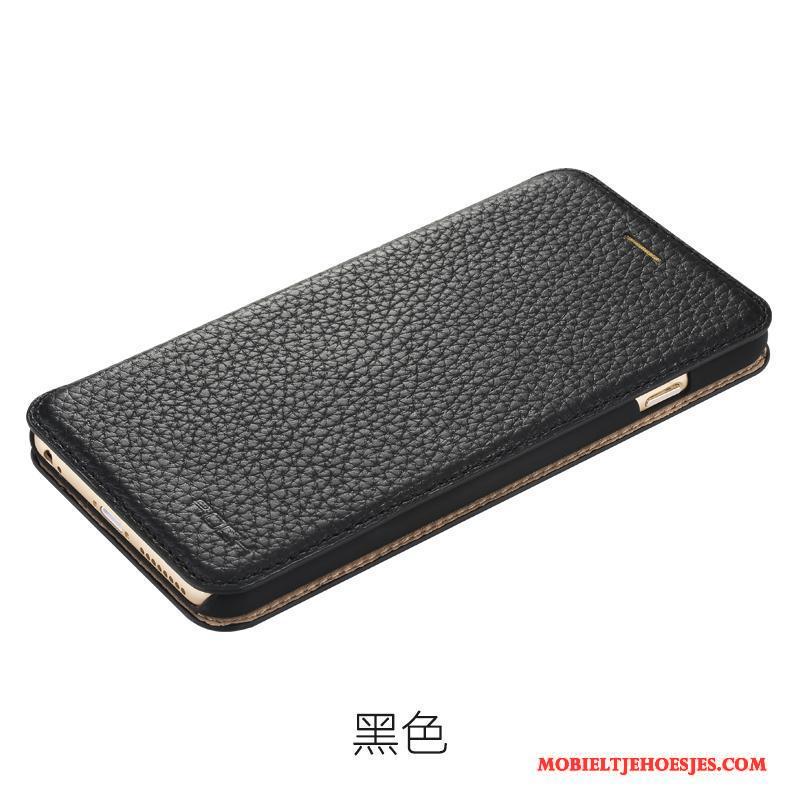 iPhone 6/6s Grijs Bescherming Hoesje Telefoon Leren Etui Folio Dun