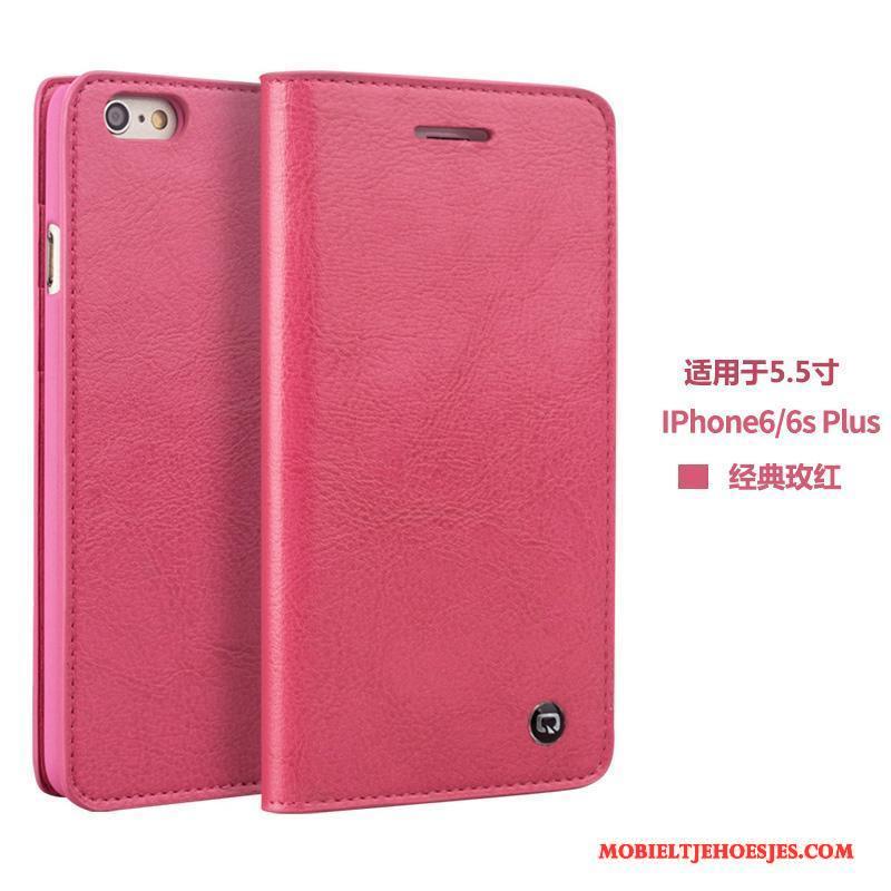 iPhone 6/6s Hoes Folio Hoesje Telefoon Mobiele Telefoon Leren Etui Bescherming