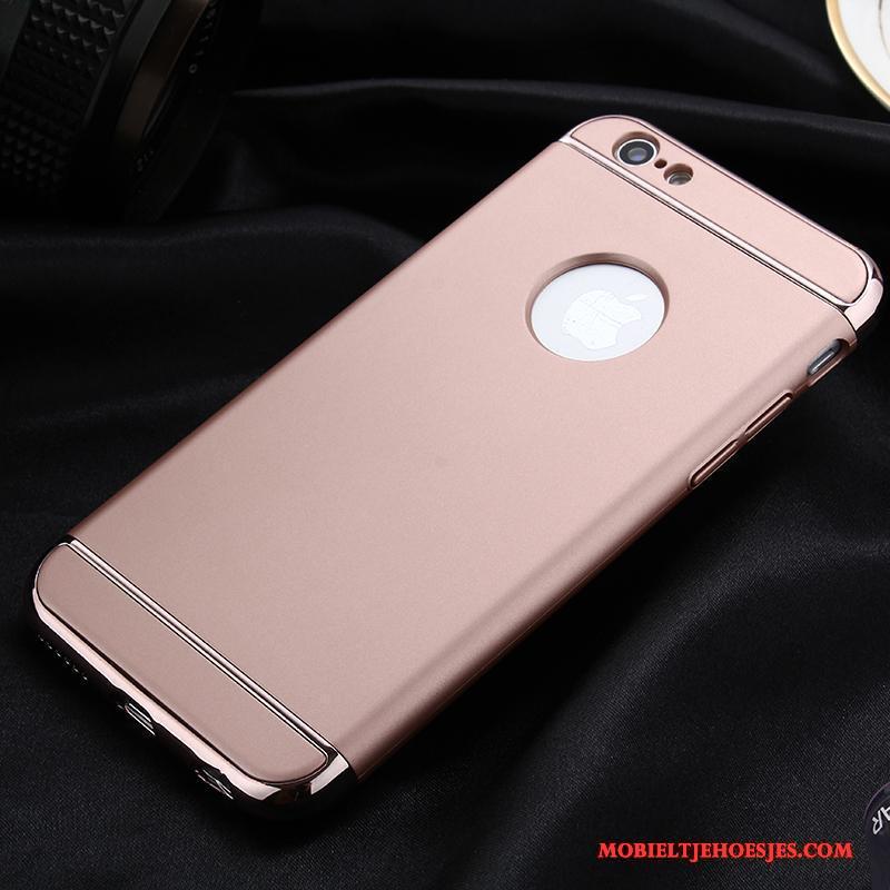 iPhone 6/6s Hoes Hoesje Telefoon Bescherming Goud Rood Plating Luxe
