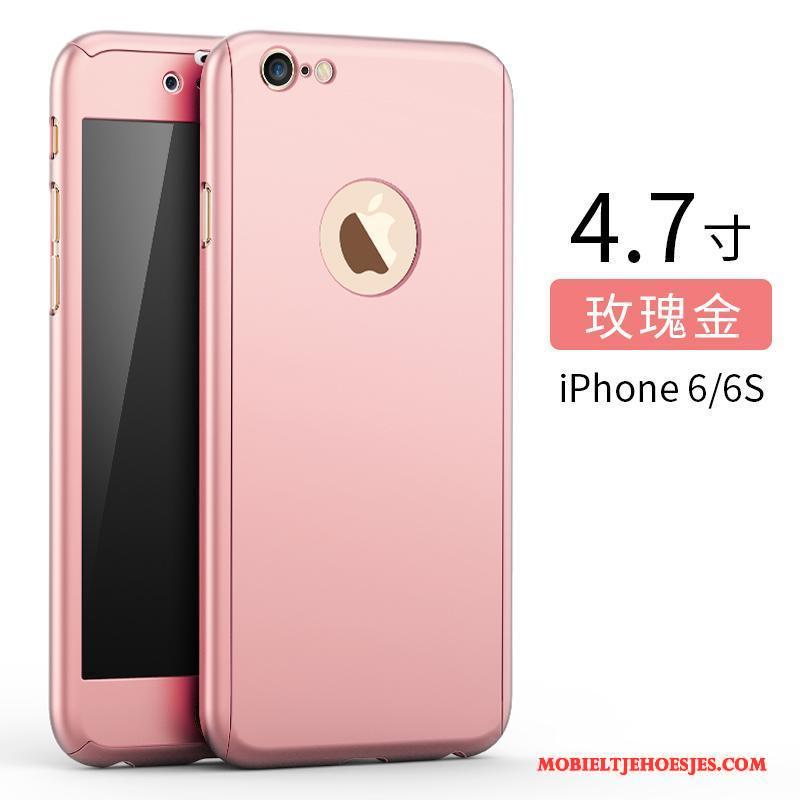 iPhone 6/6s Hoes Hoesje Telefoon Schrobben Mobiele Telefoon All Inclusive Anti-fall Trend