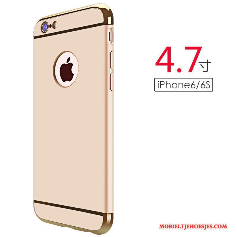 iPhone 6/6s Hoes Luxe Hoesje Telefoon Patroon Bescherming Rose Goud