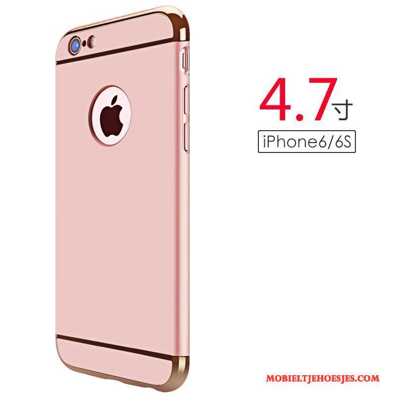 iPhone 6/6s Hoes Luxe Hoesje Telefoon Patroon Bescherming Rose Goud