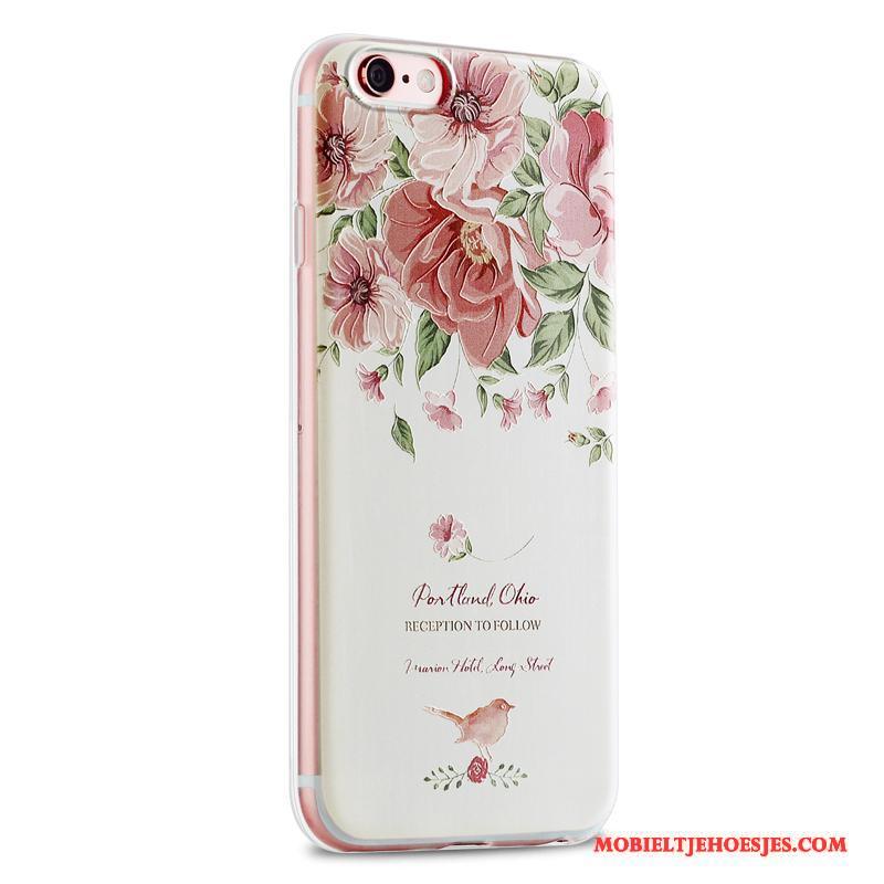 iPhone 6/6s Hoes Siliconen Hoesje Telefoon Vers Zacht Mini Trendy Merk