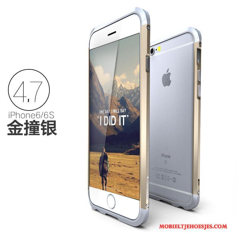 iPhone 6/6s Hoesje Anti-fall Telefoon Omlijsting Trend Bescherming Blauw