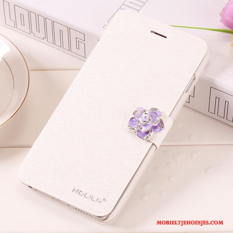 iPhone 6/6s Hoesje Clamshell Persoonlijk Hoes Leren Etui Blauw Scheppend Bescherming