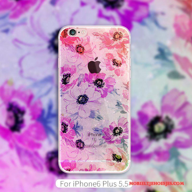 iPhone 6/6s Kunst Trend Hoesje Telefoon Chinese Stijl Blauw Scheppend Nieuw