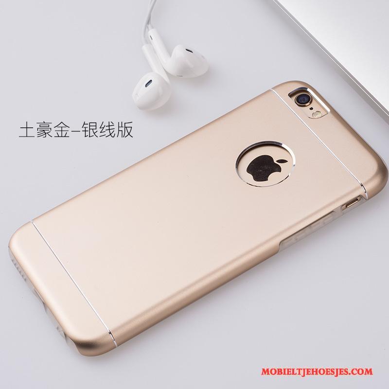 iPhone 6/6s Metaal Hoesje Telefoon Mobiele Telefoon Bescherming All Inclusive Schrobben Rose Goud