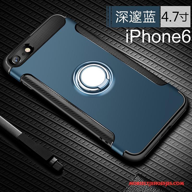 iPhone 6/6s Persoonlijk Hoes Siliconen Hoesje Telefoon Trendy Merk Scheppend Diepe Kleur