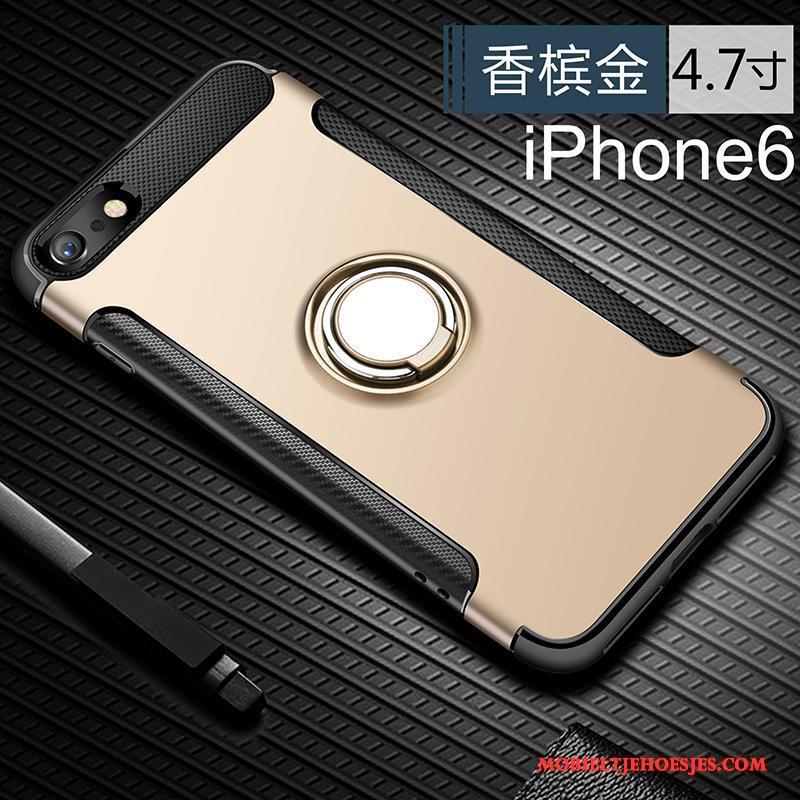 iPhone 6/6s Persoonlijk Hoes Siliconen Hoesje Telefoon Trendy Merk Scheppend Diepe Kleur