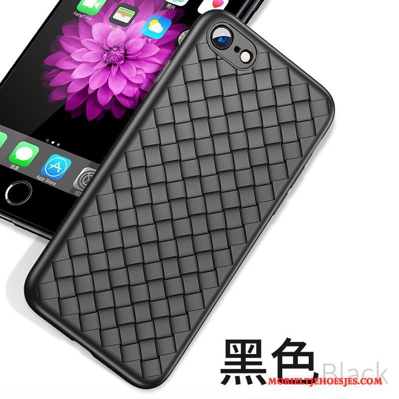 iPhone 6/6s Plus All Inclusive Pu Hoes Rood Hoesje Telefoon Anti-fall Trendy Merk