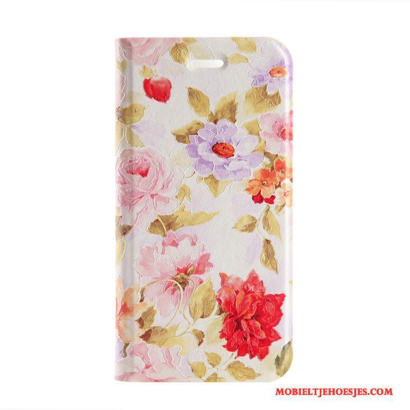 iPhone 6/6s Plus Bescherming Hoes Spotprent Driedimensionaal Leren Etui Hoesje Telefoon Folio