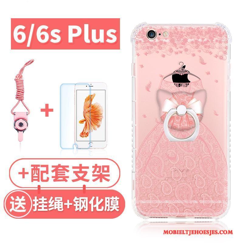 iPhone 6/6s Plus Gasbag Hanger Zacht Anti-fall Hoes Siliconen Hoesje