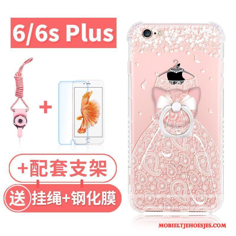 iPhone 6/6s Plus Gasbag Hanger Zacht Anti-fall Hoes Siliconen Hoesje