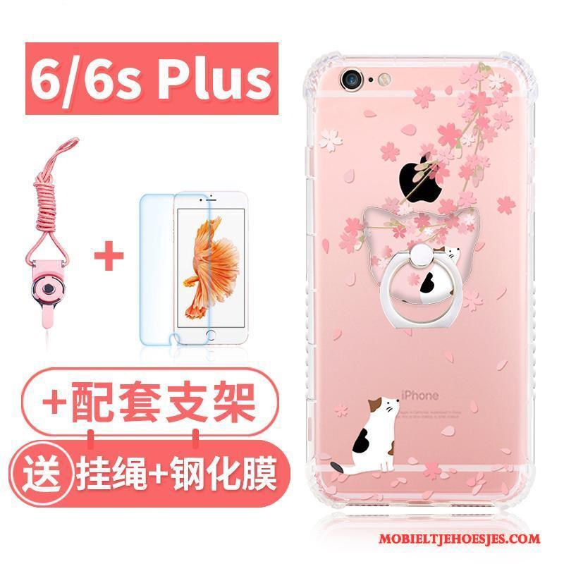 iPhone 6/6s Plus Gasbag Hanger Zacht Anti-fall Hoes Siliconen Hoesje