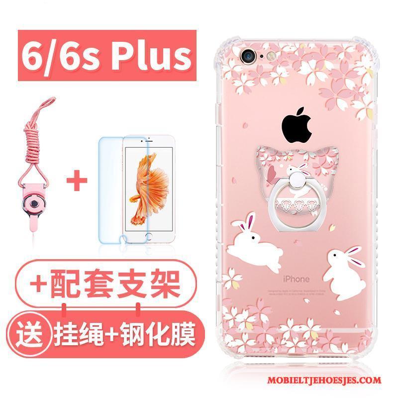 iPhone 6/6s Plus Gasbag Hanger Zacht Anti-fall Hoes Siliconen Hoesje