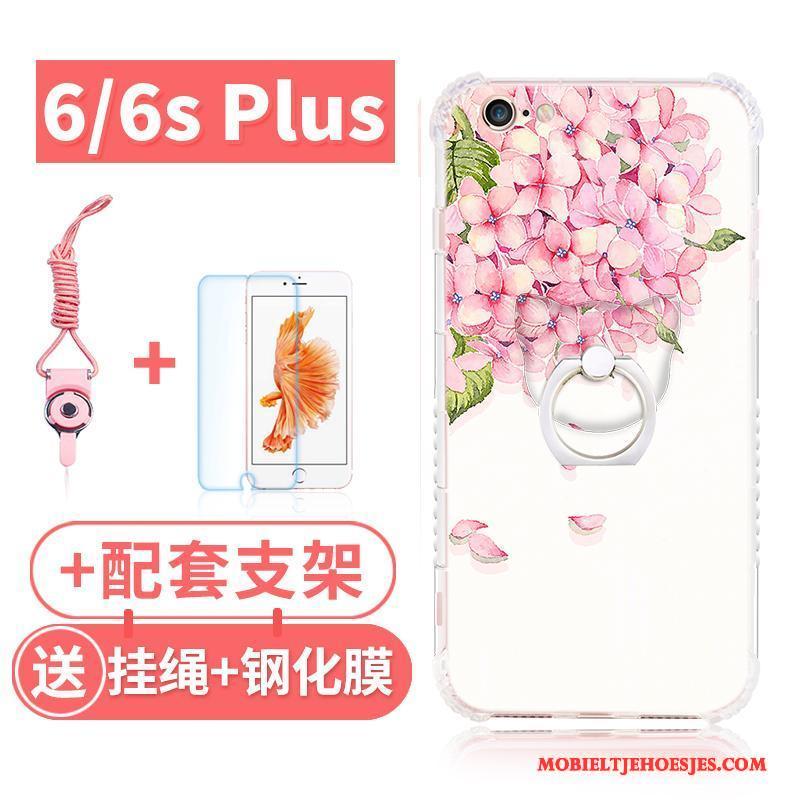 iPhone 6/6s Plus Gasbag Hanger Zacht Anti-fall Hoes Siliconen Hoesje