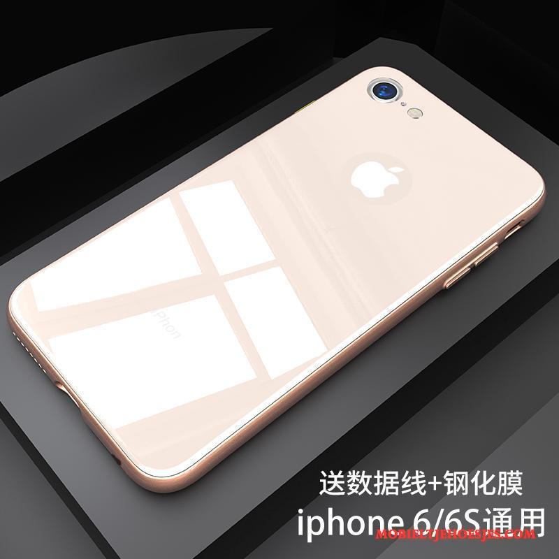 iPhone 6/6s Plus Glas Hoesje Telefoon Zacht Trend All Inclusive Siliconen Anti-fall