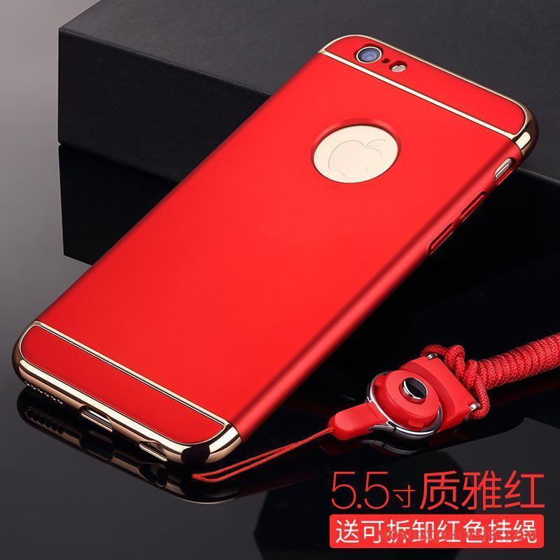 iPhone 6/6s Plus Hanger Blauw Rood Hoesje Telefoon Patroon Trendy Merk Opknoping Nek