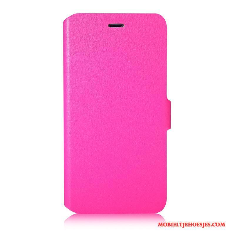 iPhone 6/6s Plus Hoesje Folio Mobiele Telefoon Geel Leren Etui Echt Leer Hoes Bescherming