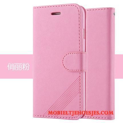 iPhone 6/6s Plus Hoesje Leren Etui Bescherming Zacht Clamshell Telefoon Siliconen