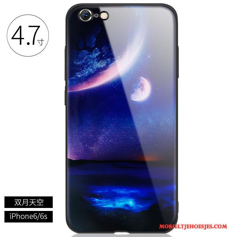 iPhone 6/6s Plus Hoesje Telefoon Bescherming Trendy Merk Persoonlijk Scheppend Purper All Inclusive