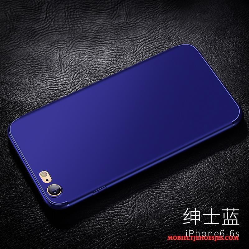iPhone 6/6s Plus Hoesje Zacht Dun Siliconen Blauw Trend Telefoon