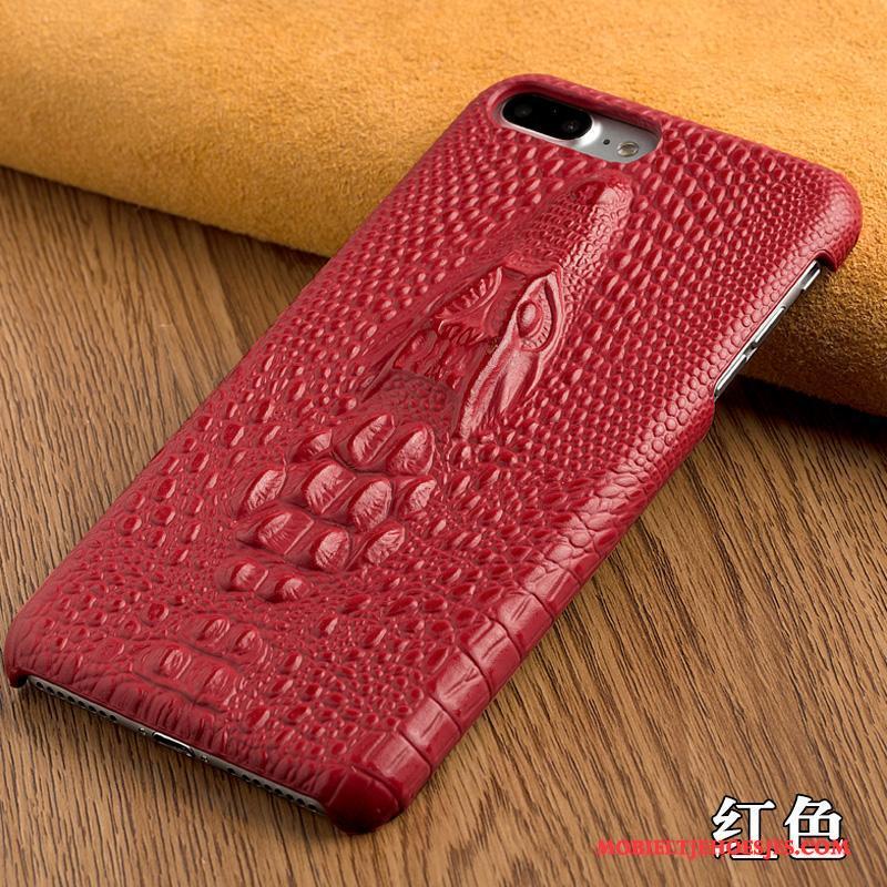 iPhone 6/6s Plus Pas Anti-fall Leren Etui Achterklep Echt Leer Hoes Hoesje Telefoon