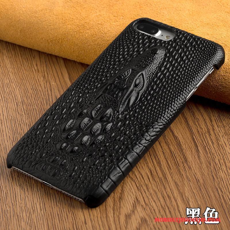 iPhone 6/6s Plus Pas Anti-fall Leren Etui Achterklep Echt Leer Hoes Hoesje Telefoon