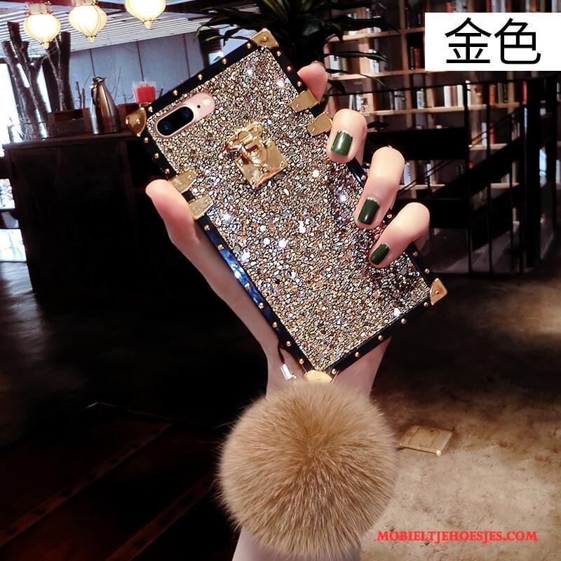 iPhone 6/6s Plus Roze Hoesje Telefoon Siliconen Eenvoudige Elegante Europa Trendy Merk