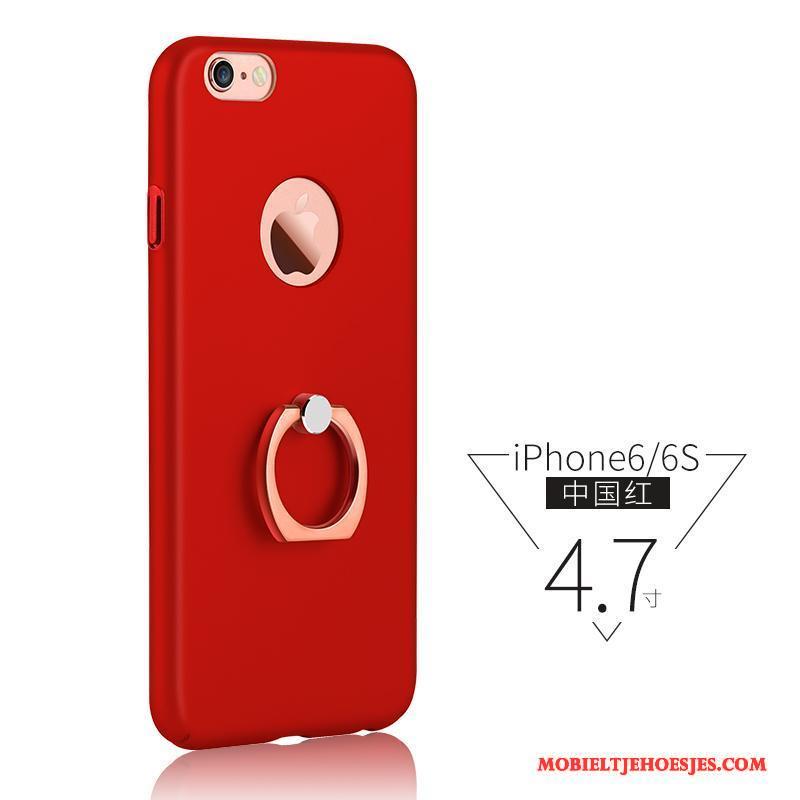 iPhone 6/6s Ring Dun Hoesje Telefoon Hard All Inclusive Anti-fall Ondersteuning