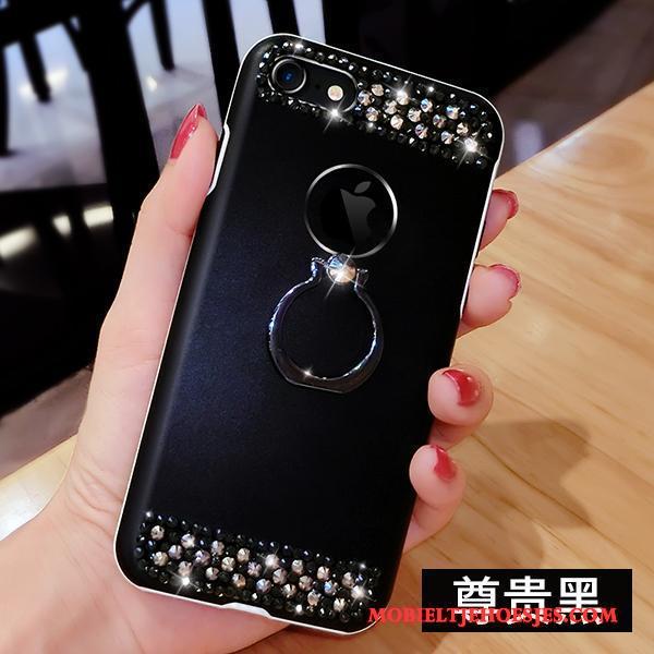 iPhone 6/6s Ring Luxe Rood Hoesje Telefoon Ondersteuning Anti-fall Met Strass