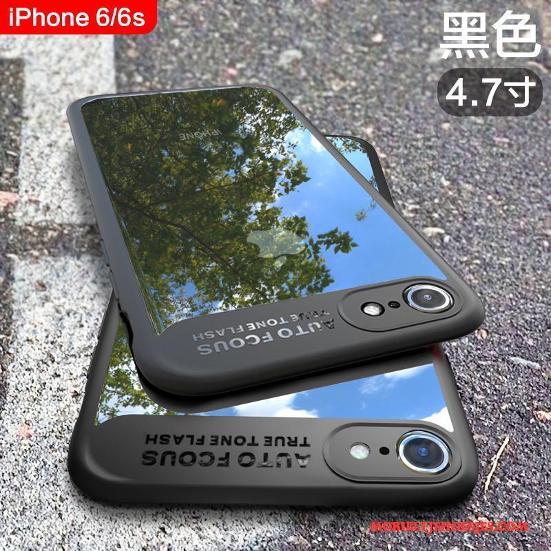 iPhone 6/6s Schrobben Siliconen Hoesje Telefoon All Inclusive Dun Zacht Doorzichtig