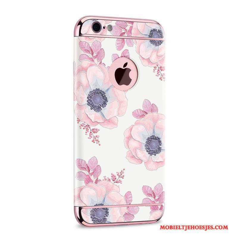 iPhone 6/6s Vers Wit Mini Siliconen Hoesje Telefoon Hard Elegante