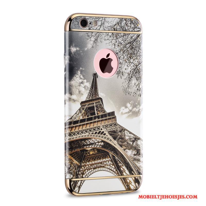 iPhone 6/6s Vers Wit Mini Siliconen Hoesje Telefoon Hard Elegante