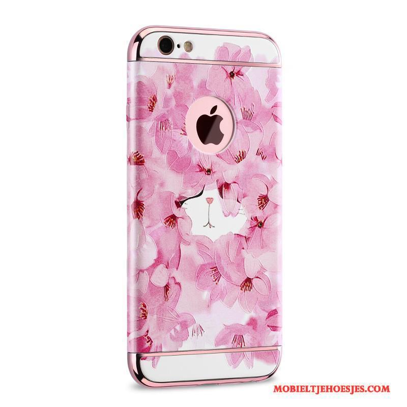 iPhone 6/6s Vers Wit Mini Siliconen Hoesje Telefoon Hard Elegante