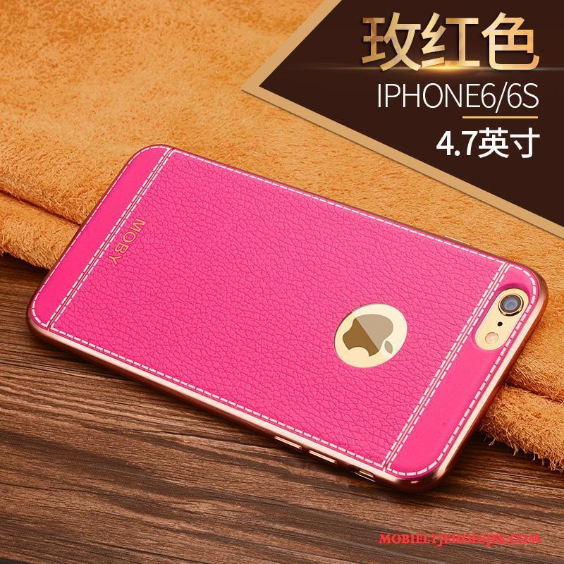 iPhone 6/6s Zacht Bescherming Dun Goud Hoes Hoesje Telefoon Siliconen