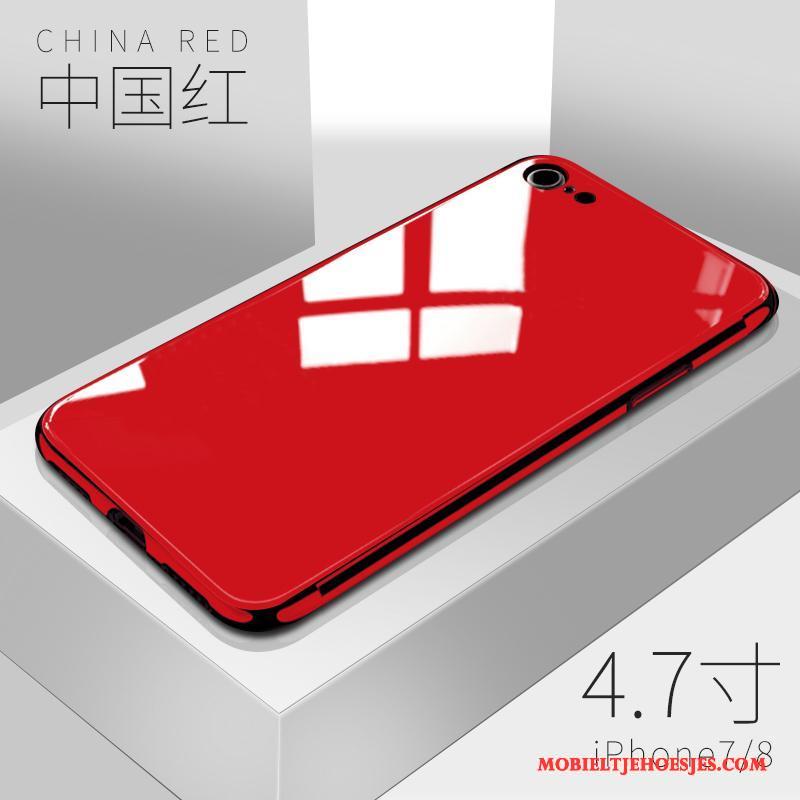 iPhone 7 All Inclusive Net Red Hoes Hoesje Telefoon Anti-fall Zacht Glas