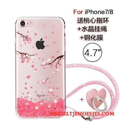 iPhone 7 Hanger Roze Nieuw Hoesje Telefoon Trendy Merk