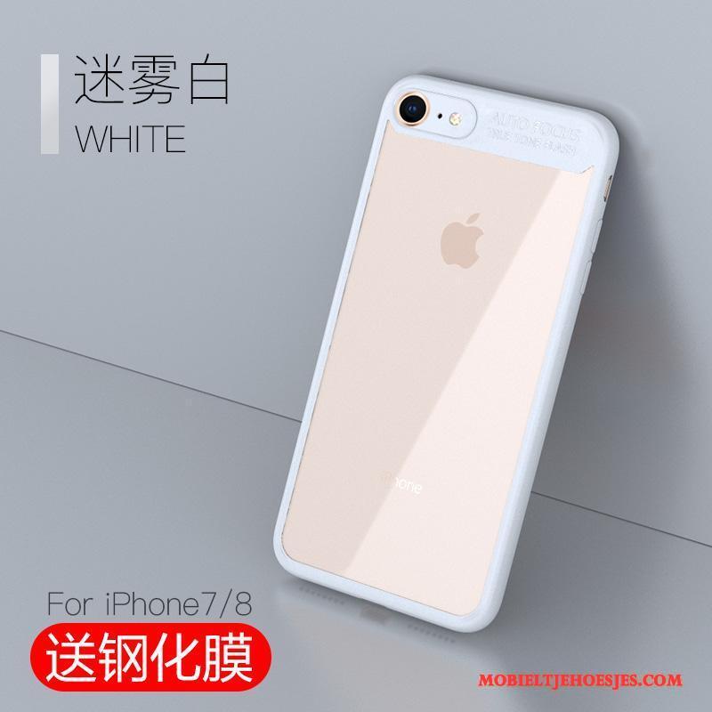 iPhone 7 Hoesje Wit Anti-fall All Inclusive Hoes Zwart Nieuw Trend