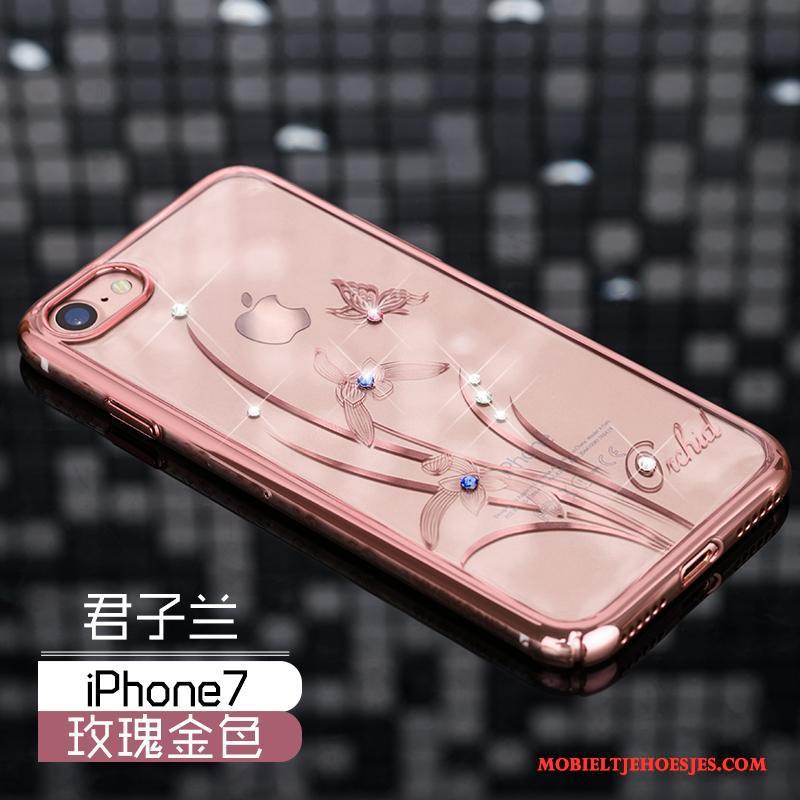 iPhone 7 Luxe Met Strass Hoesje Telefoon All Inclusive Nieuw Trendy Merk Anti-fall