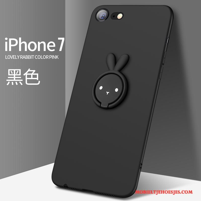 iPhone 7 Roze Hoes Hoesje Telefoon Anti-fall Siliconen Persoonlijk Scheppend