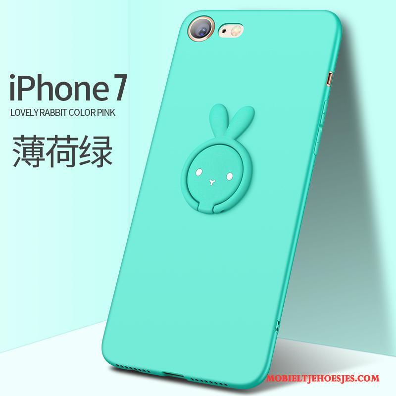 iPhone 7 Roze Hoes Hoesje Telefoon Anti-fall Siliconen Persoonlijk Scheppend