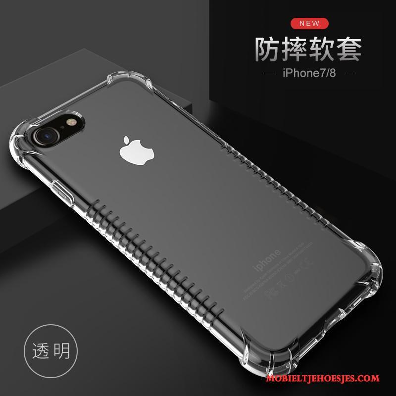 iPhone 8 All Inclusive Siliconen Pu Nieuw Anti-fall Hoesje Telefoon