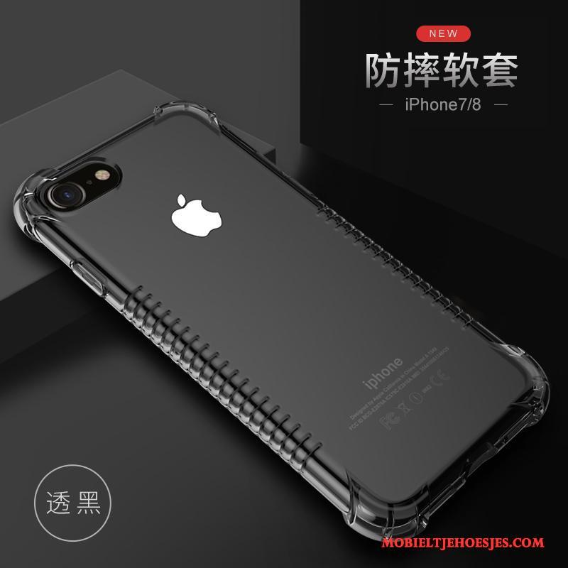 iPhone 8 All Inclusive Siliconen Pu Nieuw Anti-fall Hoesje Telefoon