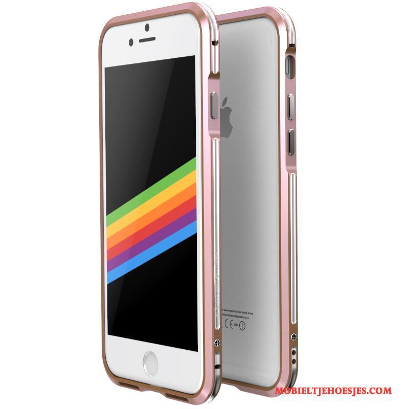 iPhone 8 Hoesje Purper Metaal Hoes Anti-fall Bescherming Persoonlijk Hard