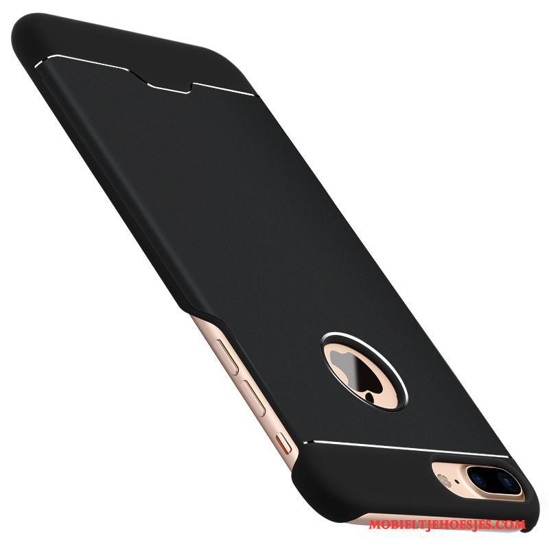 iPhone 8 Plus Metaal Bedrijf Het Uitstralen Rood Achterklep Trend Hoesje