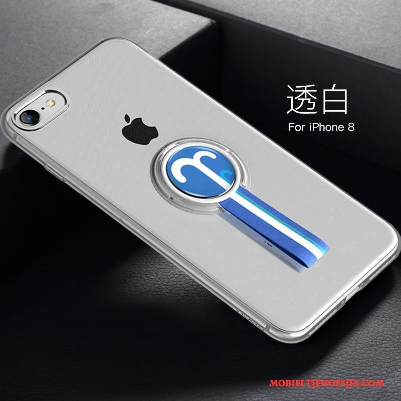 iPhone 8 Zwart Hoesje Telefoon Nieuw All Inclusive Klittenband Ring Auto