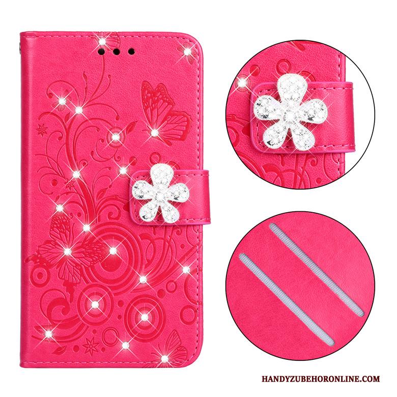 iPhone Se 2020 Hoesje All Inclusive Leren Etui Folio Strass Siliconen Bescherming Anti-fall