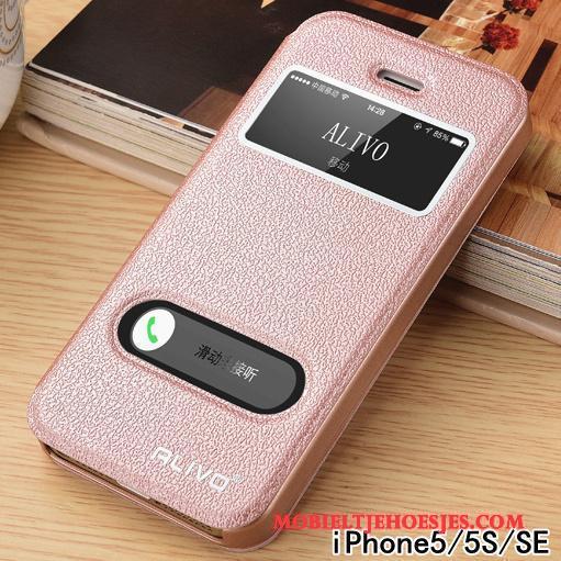 iPhone Se Rose Goud Hoesje Telefoon Hard Bescherming Clamshell Trend Anti-fall